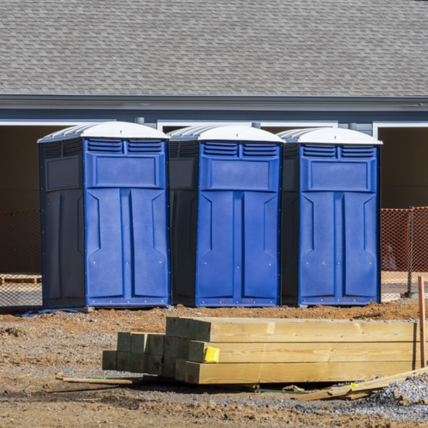 what is the maximum capacity for a single portable restroom in Telegraph Texas